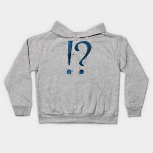 Exclamation + Question mark Kids Hoodie